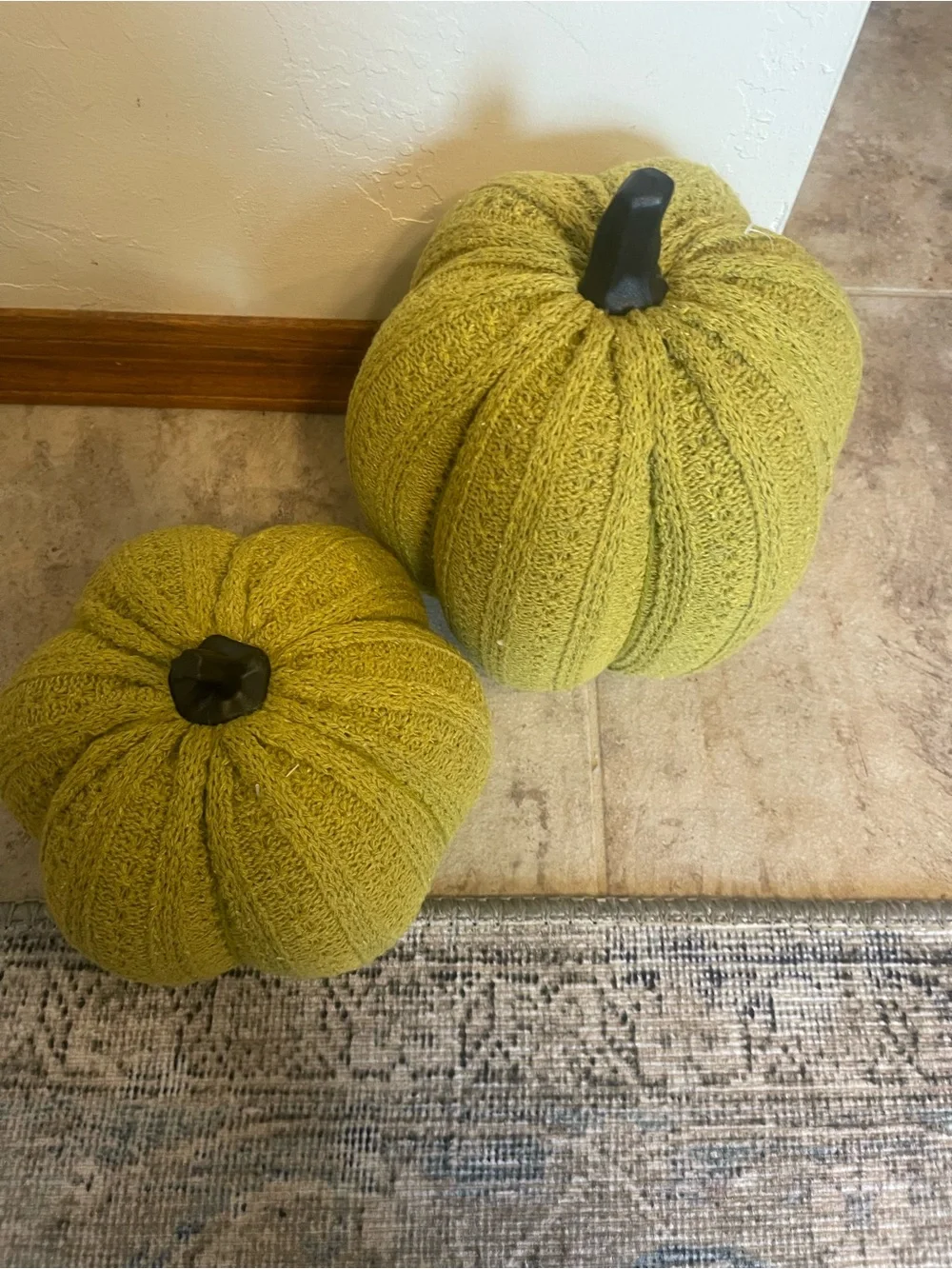 Target Knit Pumpkins